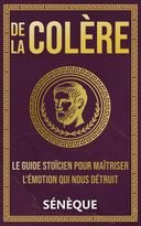 Cover of the French edition “De la Colère”