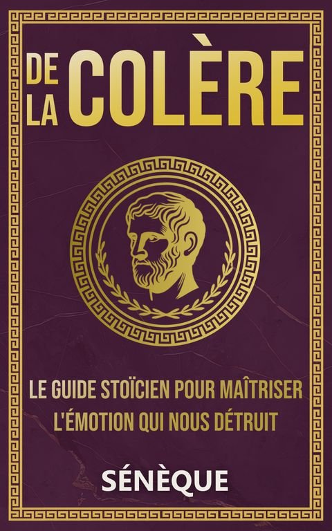 Couverture de « De la colère »
