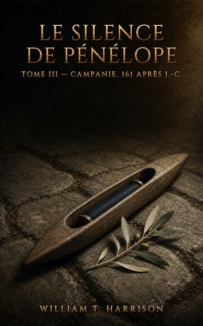 Couverture de « Le Silence de Pénélope », tome iii de La Saga de Marcus Virius